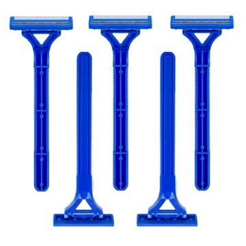 Hill Country Essentials Men's Twin Blade Plus with Pivoting Head Disposable Razors, 5 ct