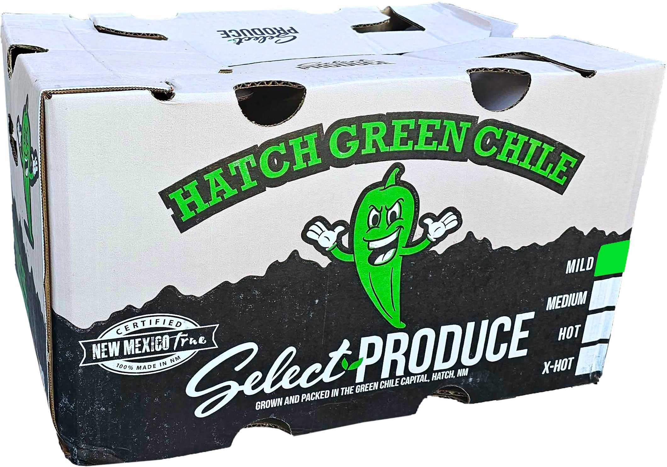 Fresh Hatch Peppers Mild, 18lbs. Shop Vegetables at HEB