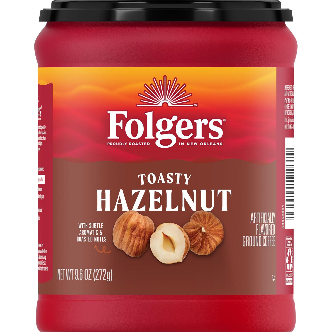 Folgers Flavors Hazelnut Ground Coffee; image 1 of 6