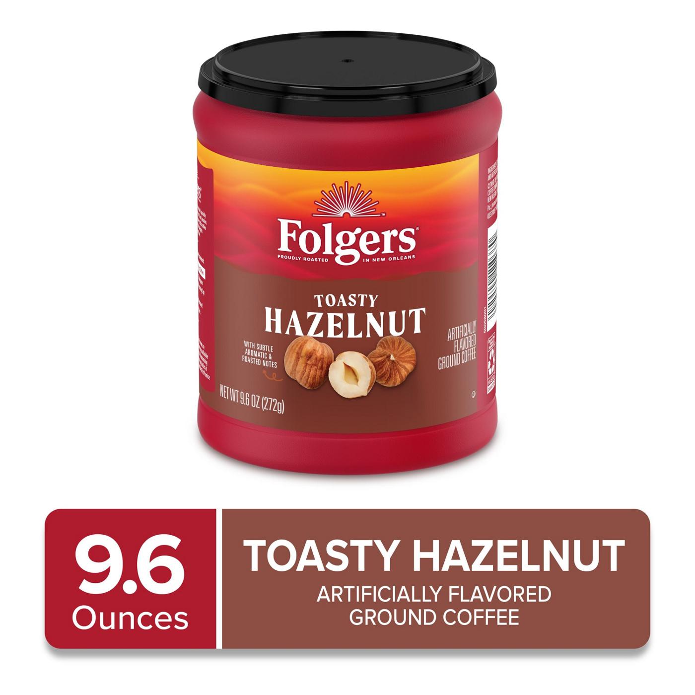 Folgers Flavors Hazelnut Ground Coffee; image 2 of 6