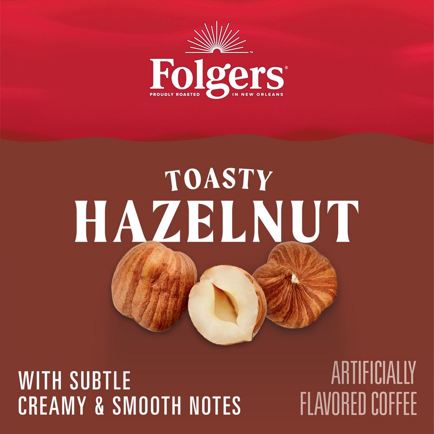 Folgers Flavors Hazelnut Ground Coffee; image 5 of 6