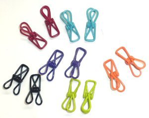 Multipurpose Assorted Color PVC Coated Plastic Hanging Rope Hook