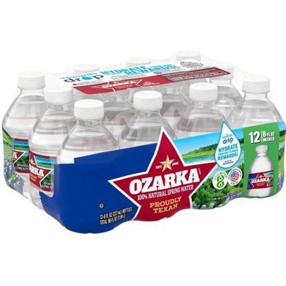 Ozarka 100% Natural Spring Water 6 pk Bottles, 23.7 oz | Joe V's
