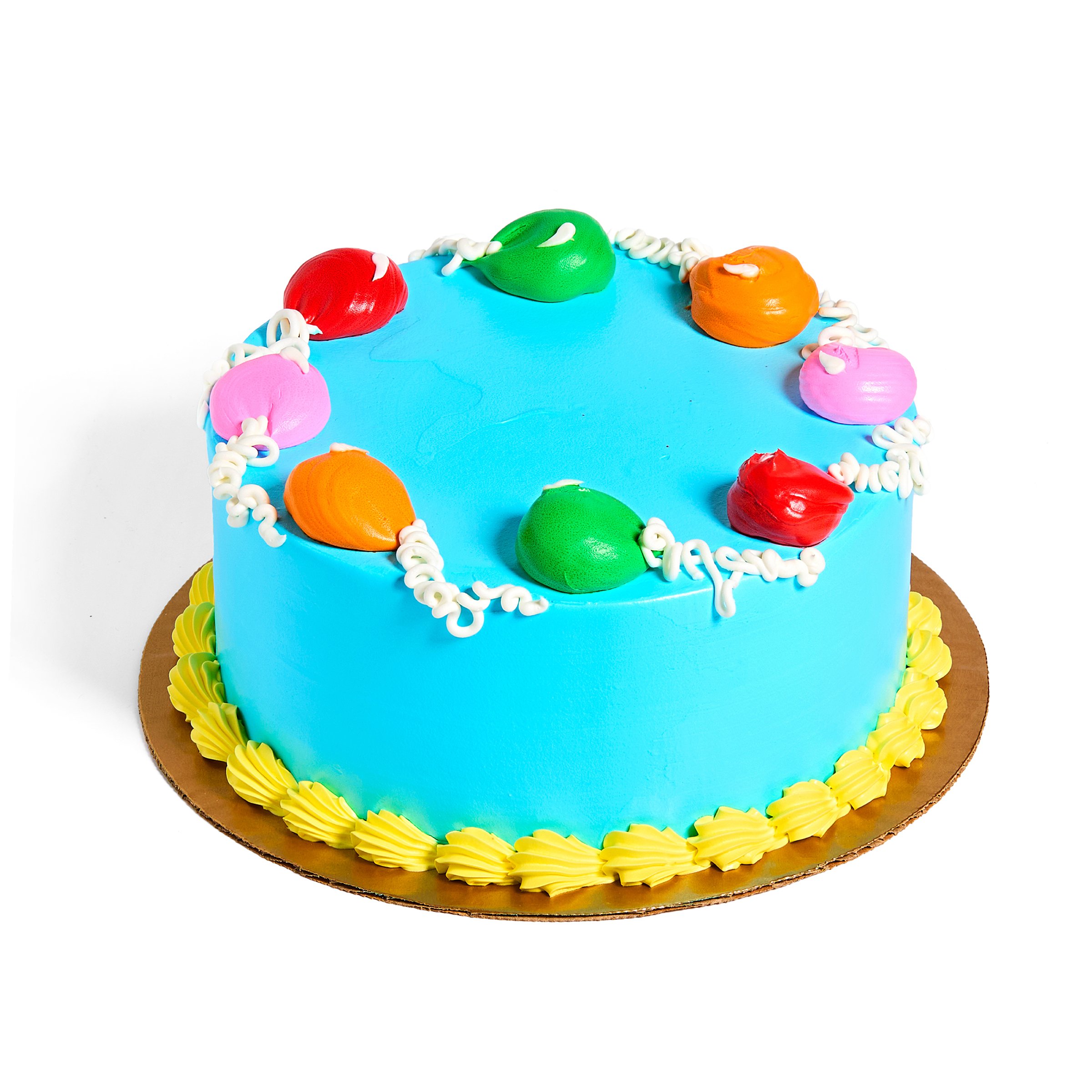 HEB Bakery Vanilla Ice Cream Cake with Chocolate Cake & Elite Icing