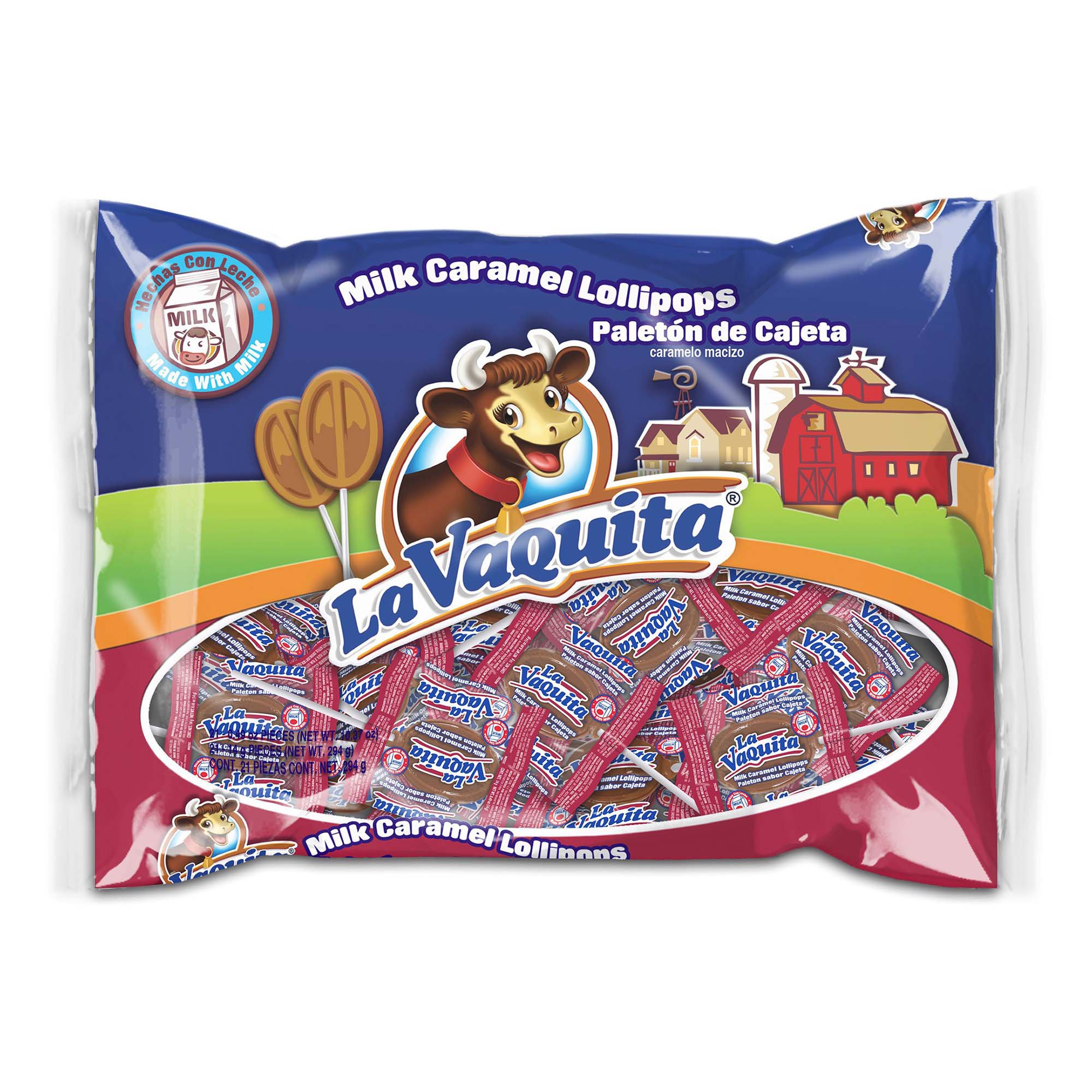 Canel S La Vaquita Milk Caramel Lollipops Shop Candy At H E B