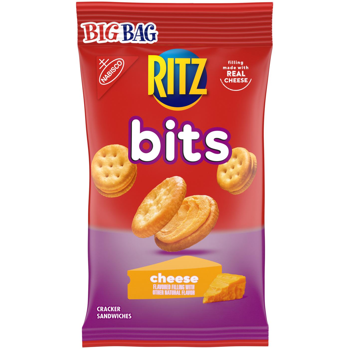 Ritz Bits Cheese Crackers Sandwiches Big Bag; image 1 of 10