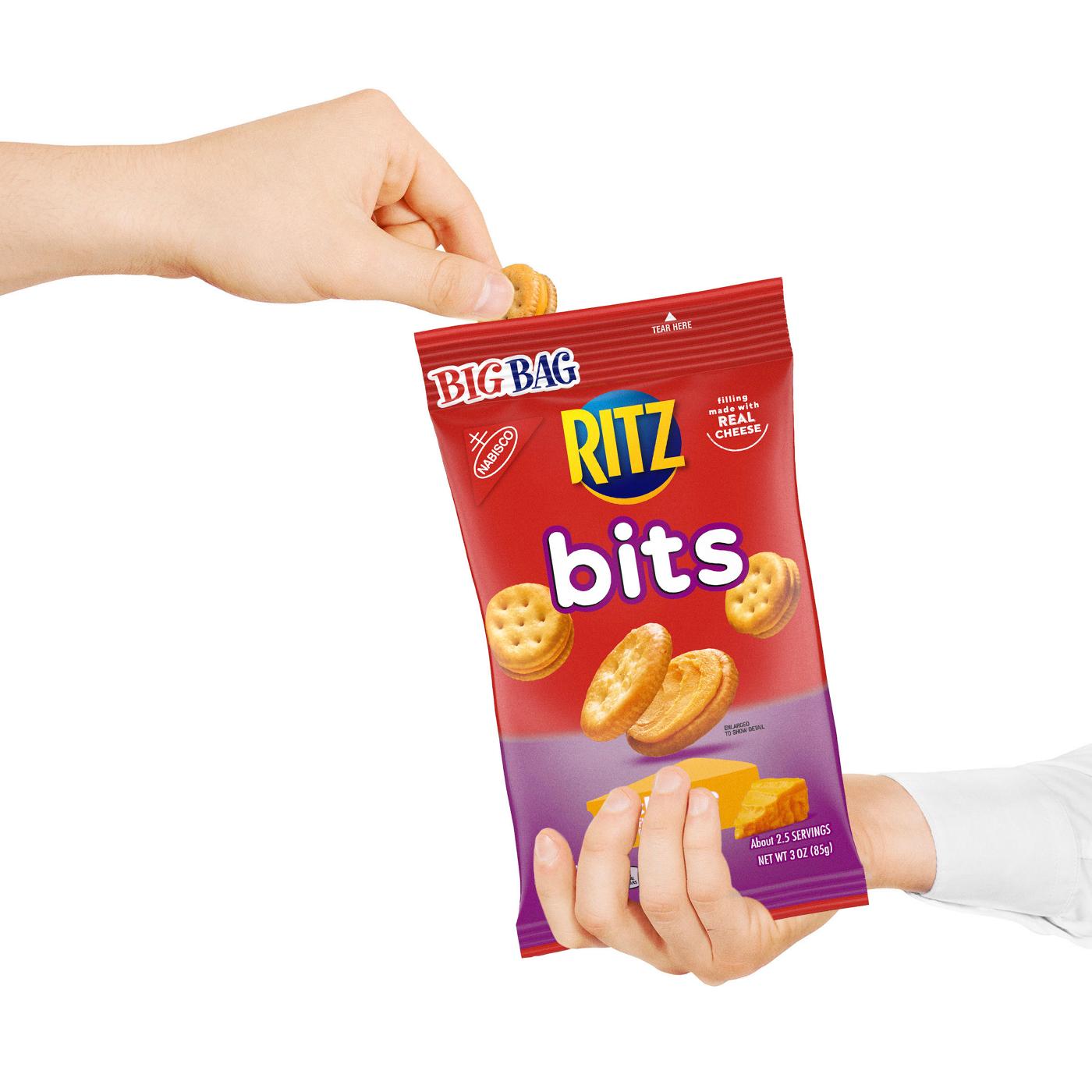 Ritz Bits Cheese Crackers Sandwiches Big Bag; image 8 of 10