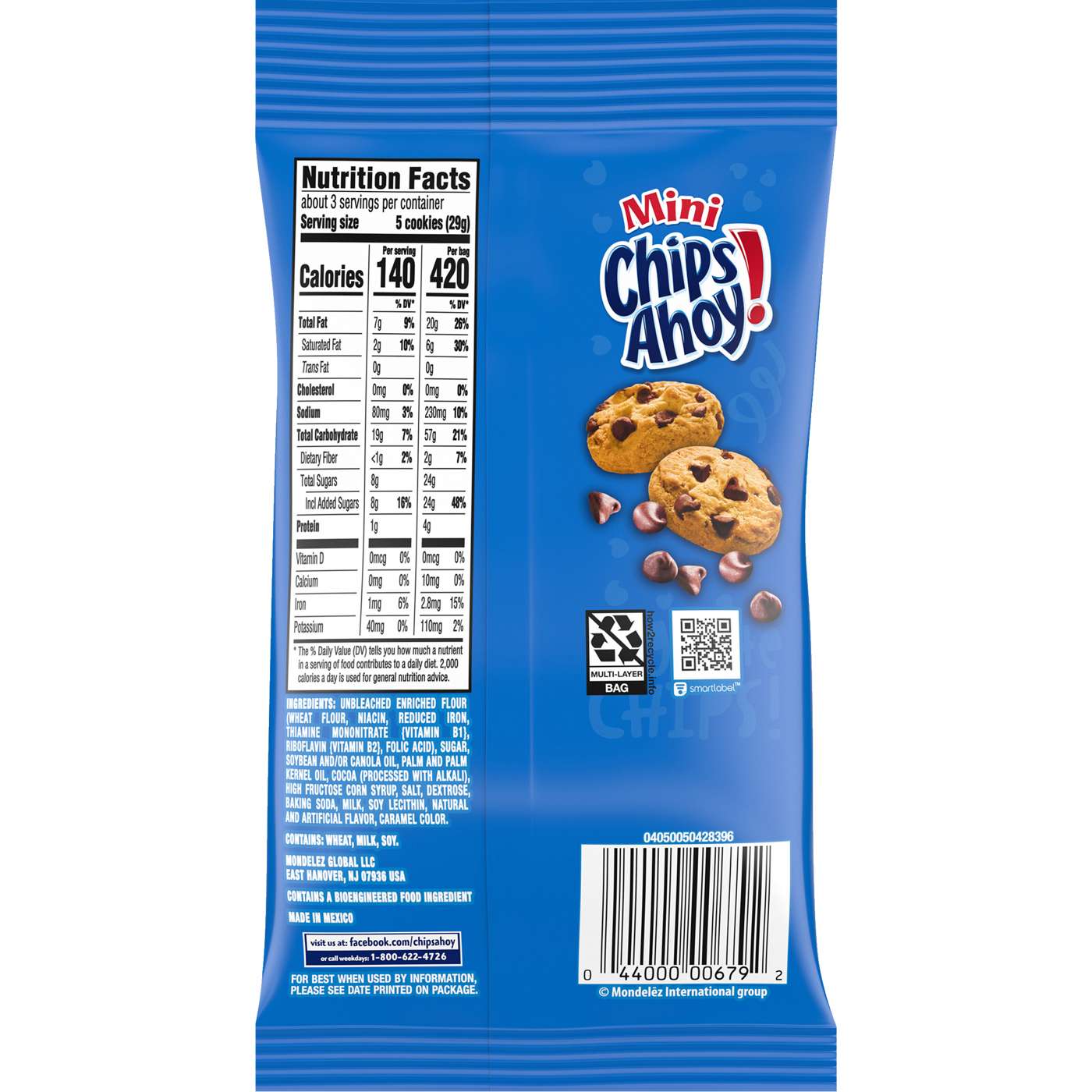 Chips Ahoy! Mini Original Chocolate Chip Cookies Big Bag; image 3 of 10