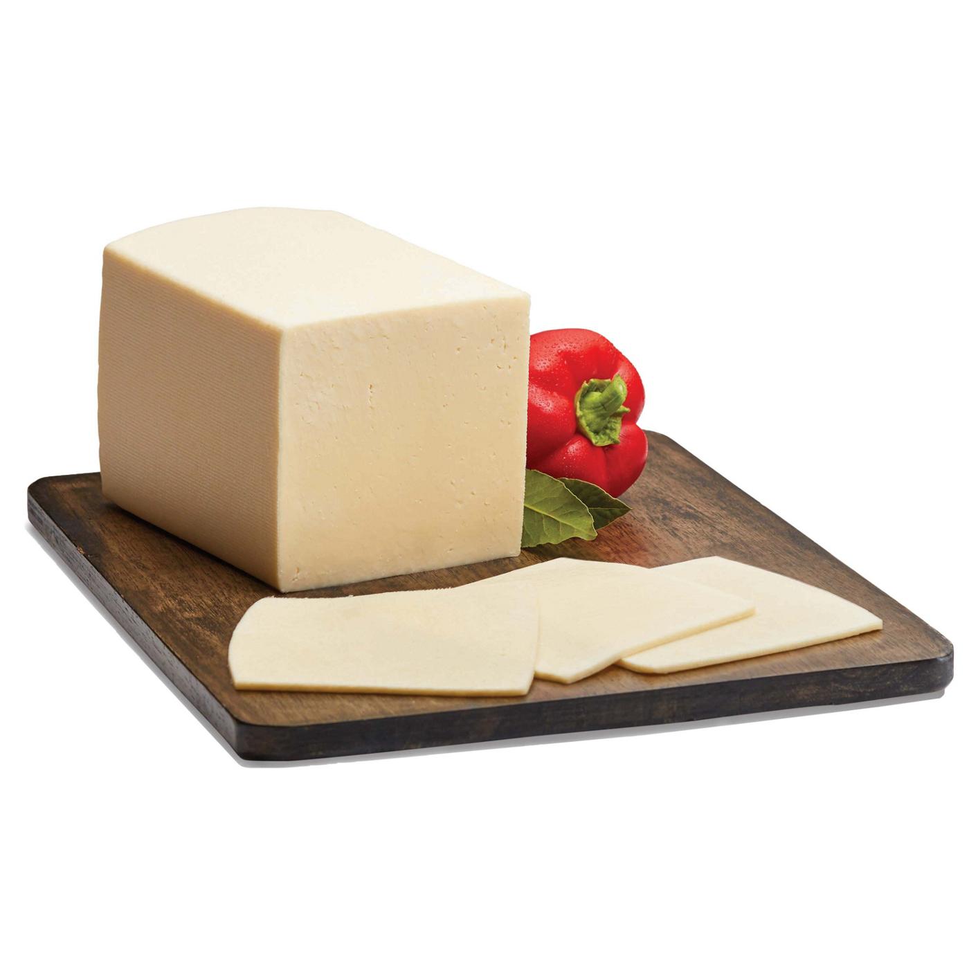 H-E-B Deli Natural Havarti Cheese, Custom Sliced; image 1 of 3