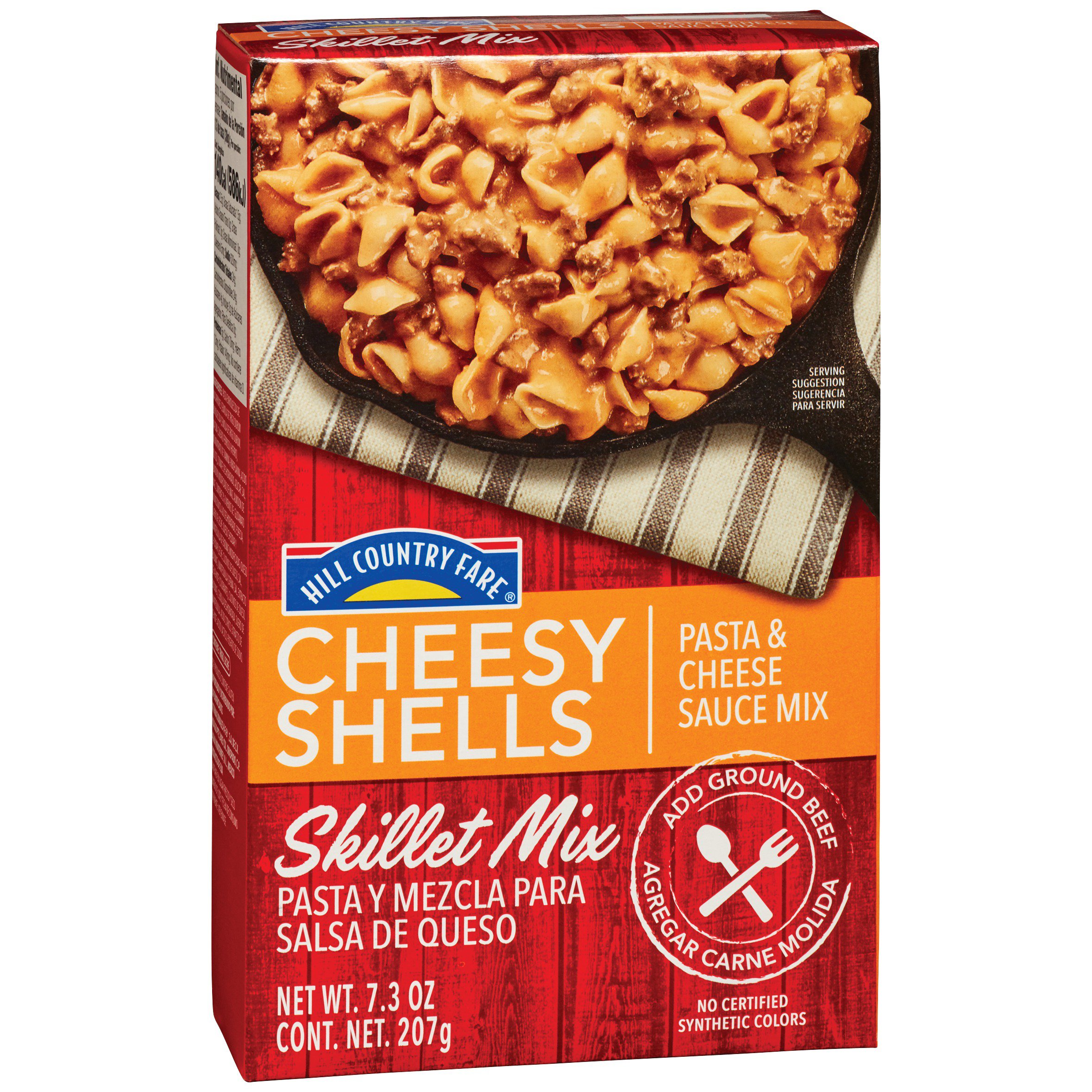 Hill Country Fare Cheesy Shells Skillet Mix - Shop Pantry Meals at H-E-B