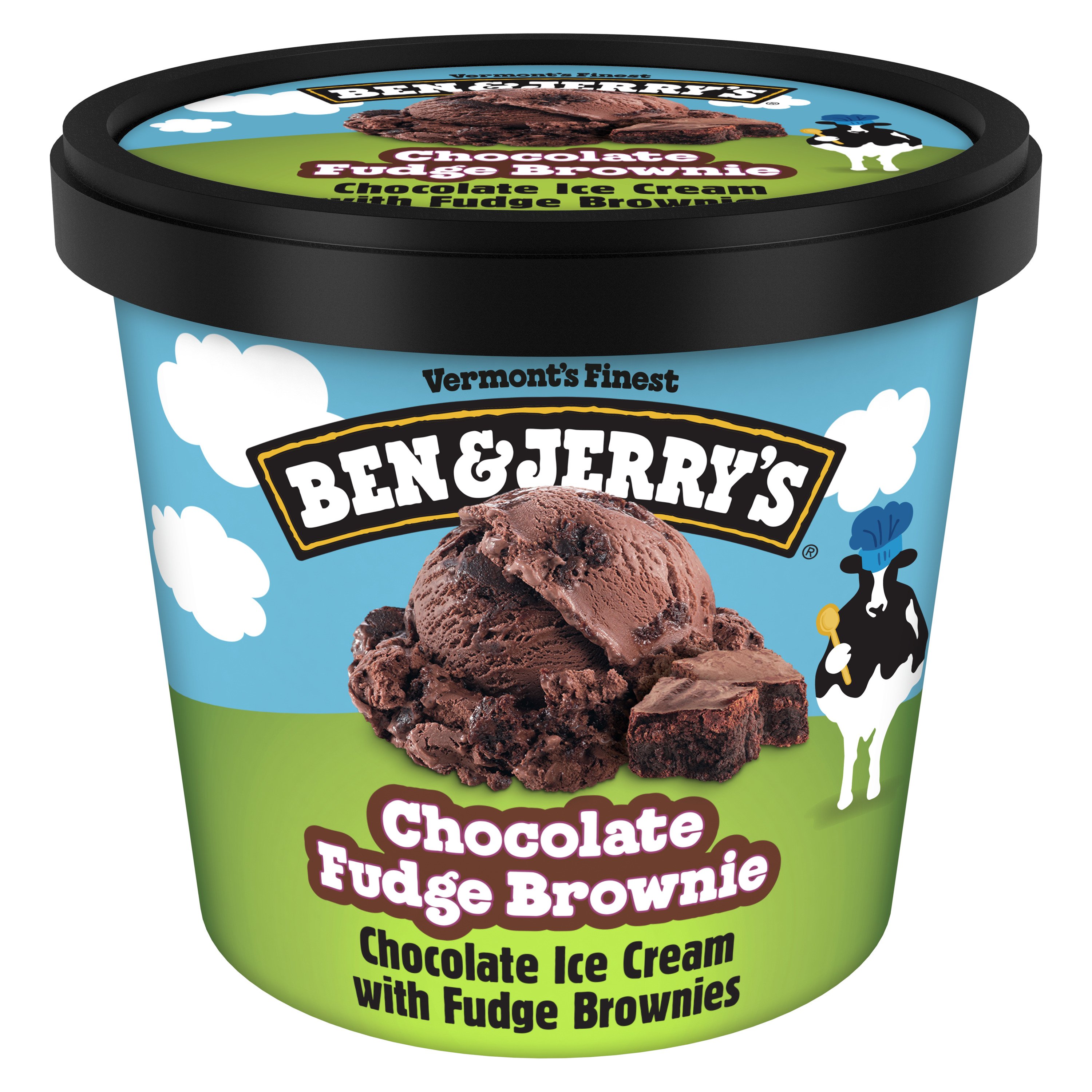 Ben & Jerry's Chocolate Fudge Brownie Ice Cream Shop Ice cream at HEB