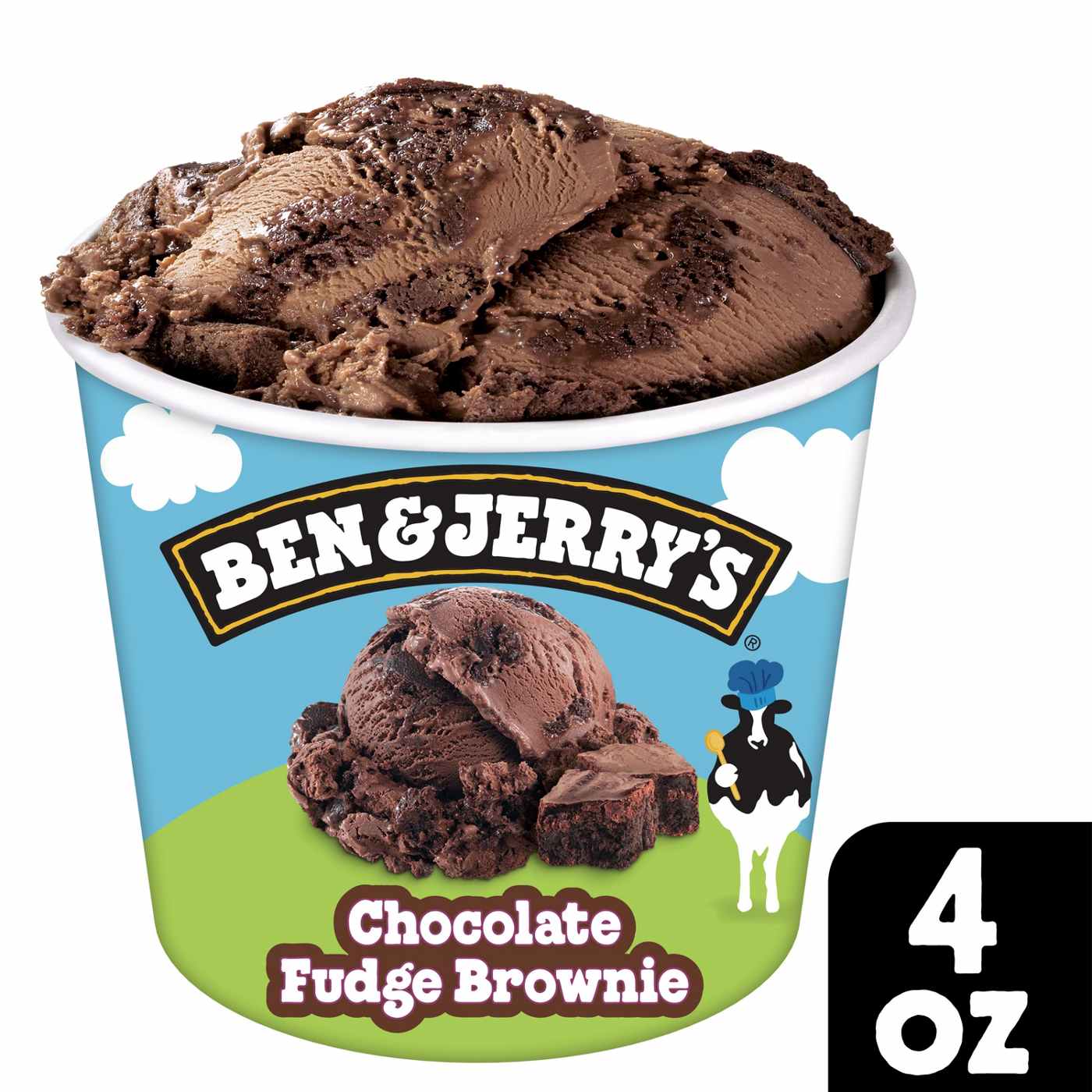 Ben & Jerry's Chocolate Fudge Brownie Ice Cream; image 3 of 7