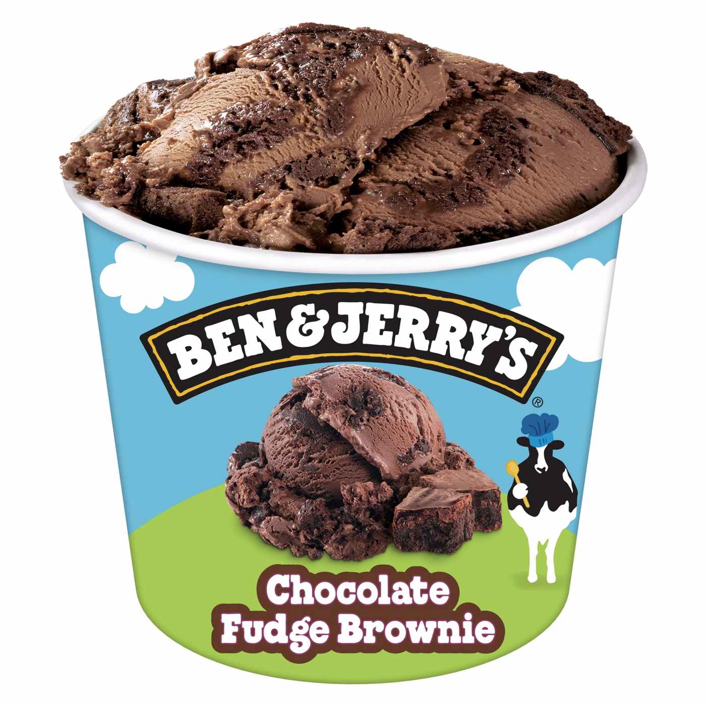 Ben & Jerry's Chocolate Fudge Brownie Ice Cream; image 4 of 7