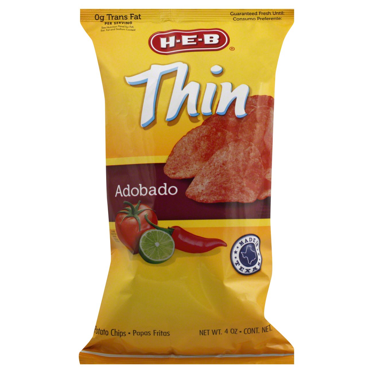 HEB Thin Adobado Potato Chips Shop Chips at HEB