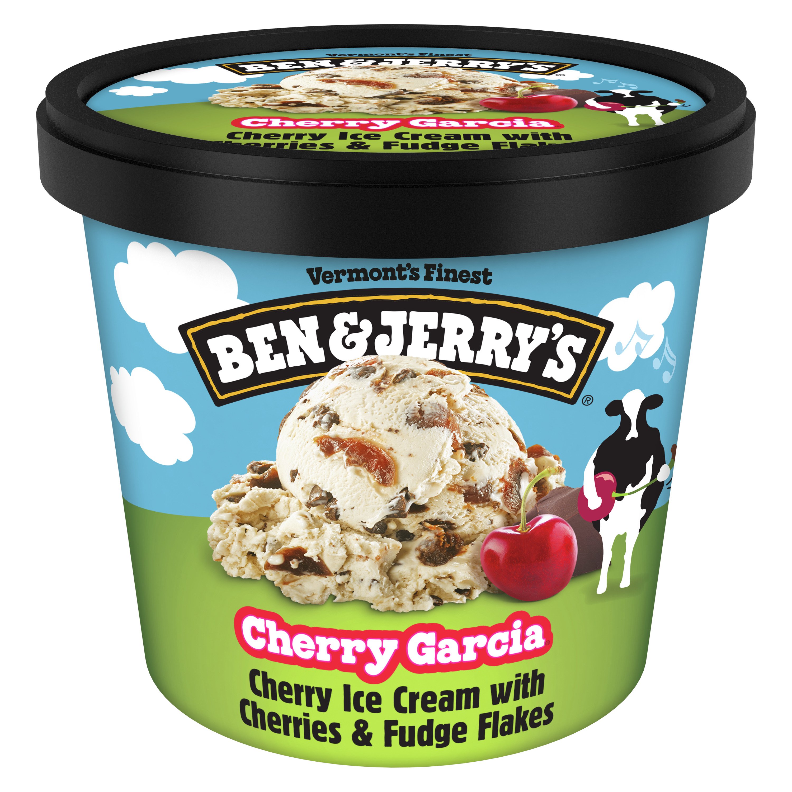 Ben And Jerrys Cherry Garcia Ice Cream Shop Ice Cream At H E B 