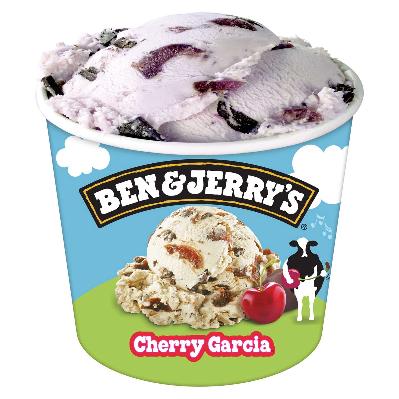 Ben & Jerry's Cherry Garcia Ice Cream; image 3 of 7