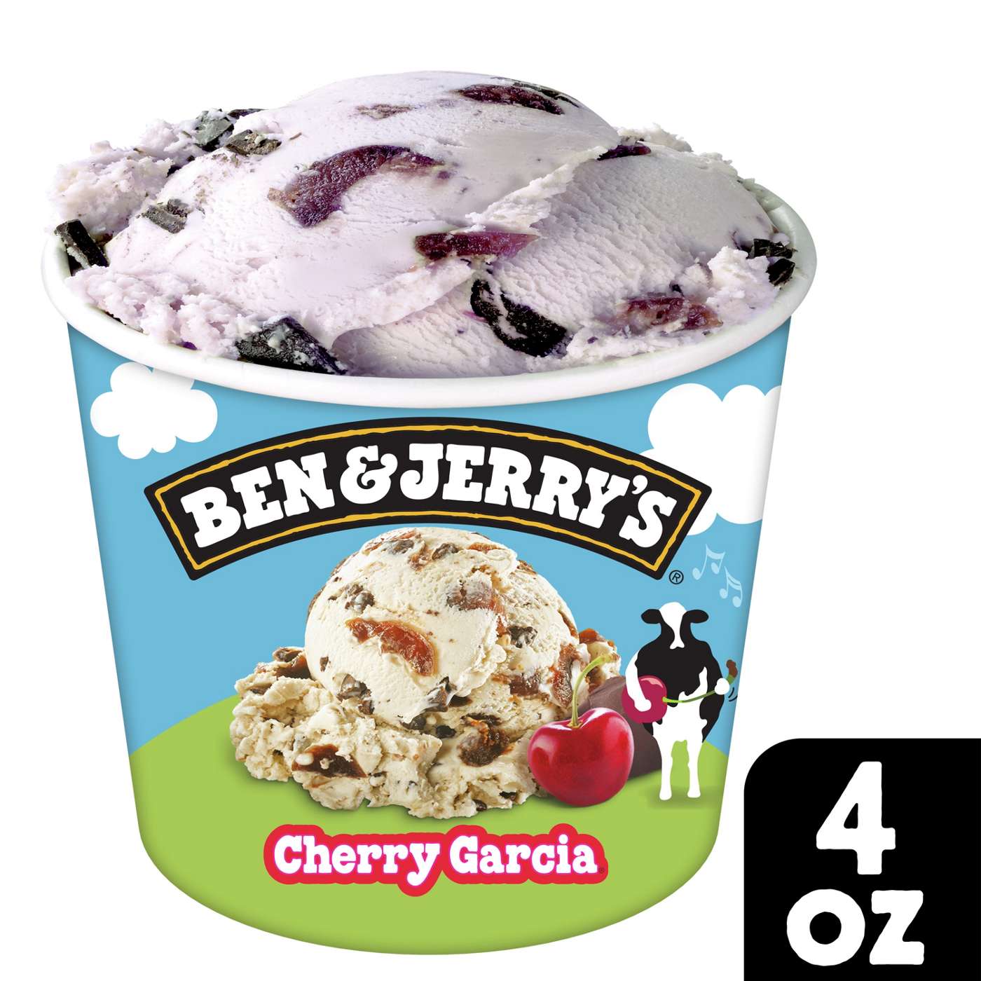 Ben & Jerry's Cherry Garcia Ice Cream; image 5 of 7