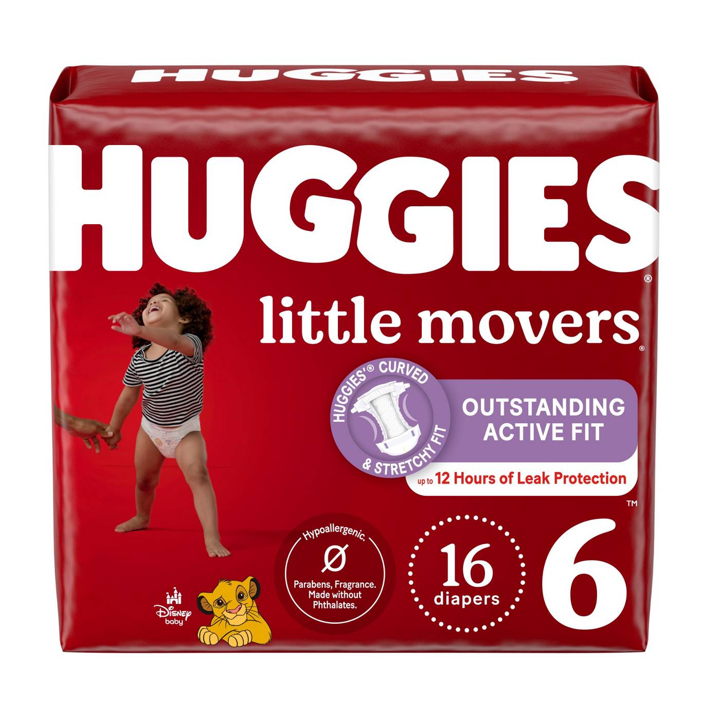 Huggies Little Movers Baby Diapers - Size 6; image 1 of 7