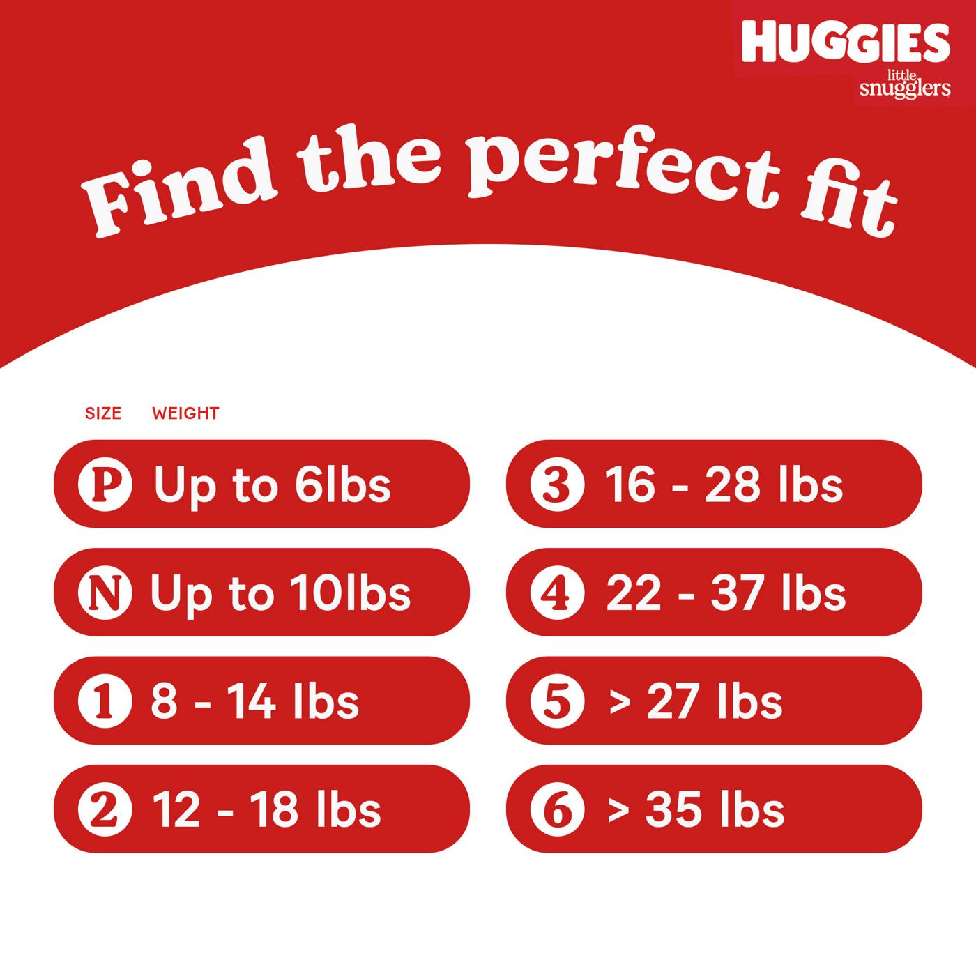 Huggies Little Snugglers Baby Diapers - Newborn; image 3 of 3