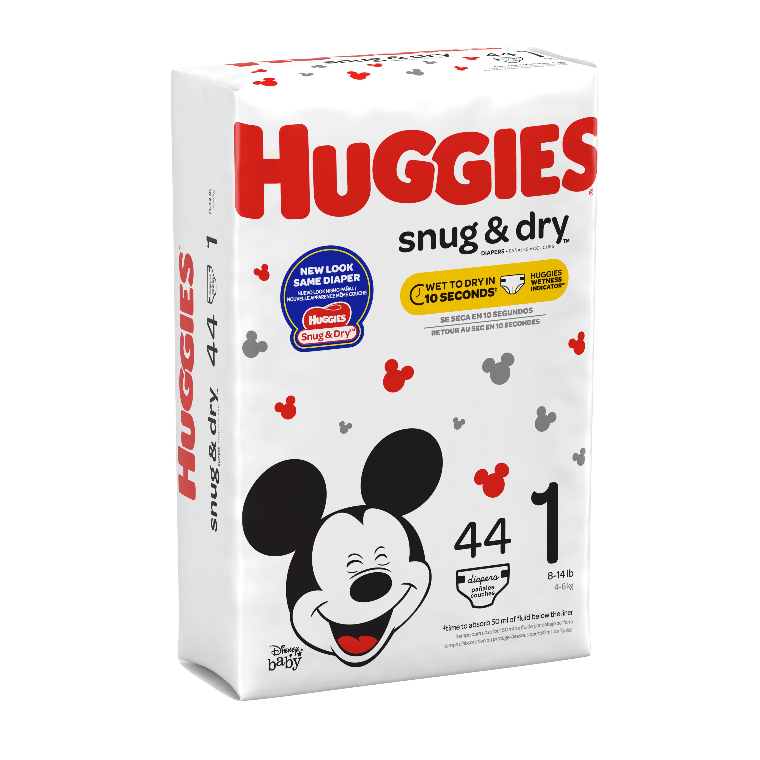 huggies snug and dry size 2