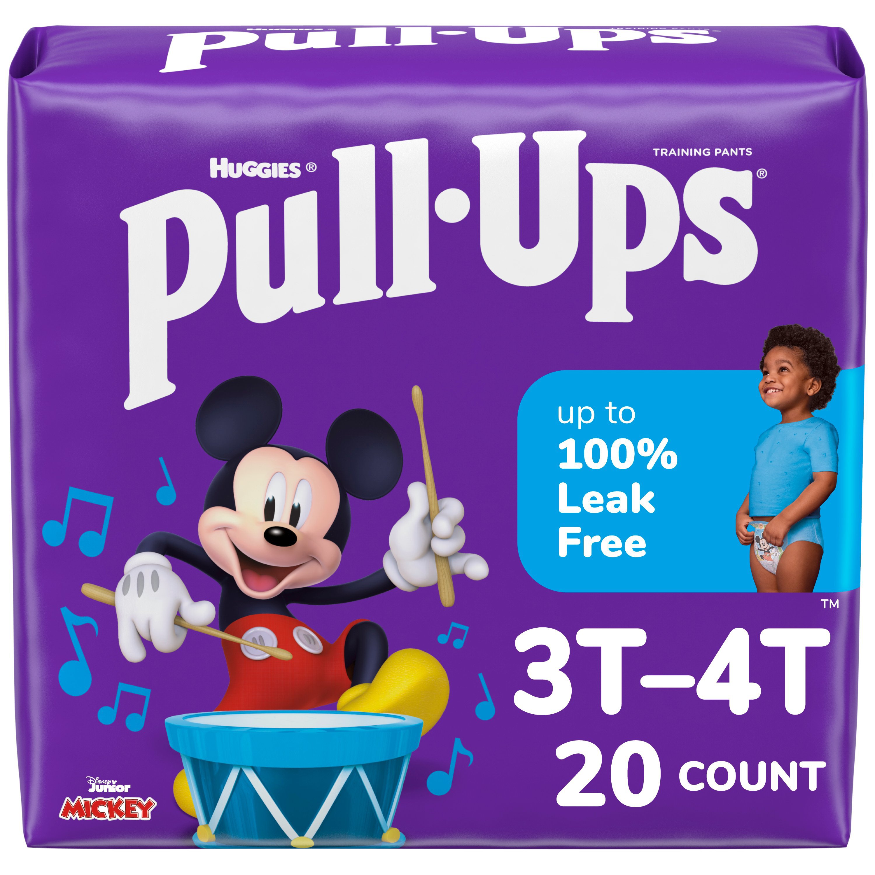 Save on Huggies Pull-Ups New Leaf 3T-4T Boy Training Underwear