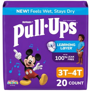 Pull-Ups Boys' Potty Training Pants - 3T-4T, 20 ct