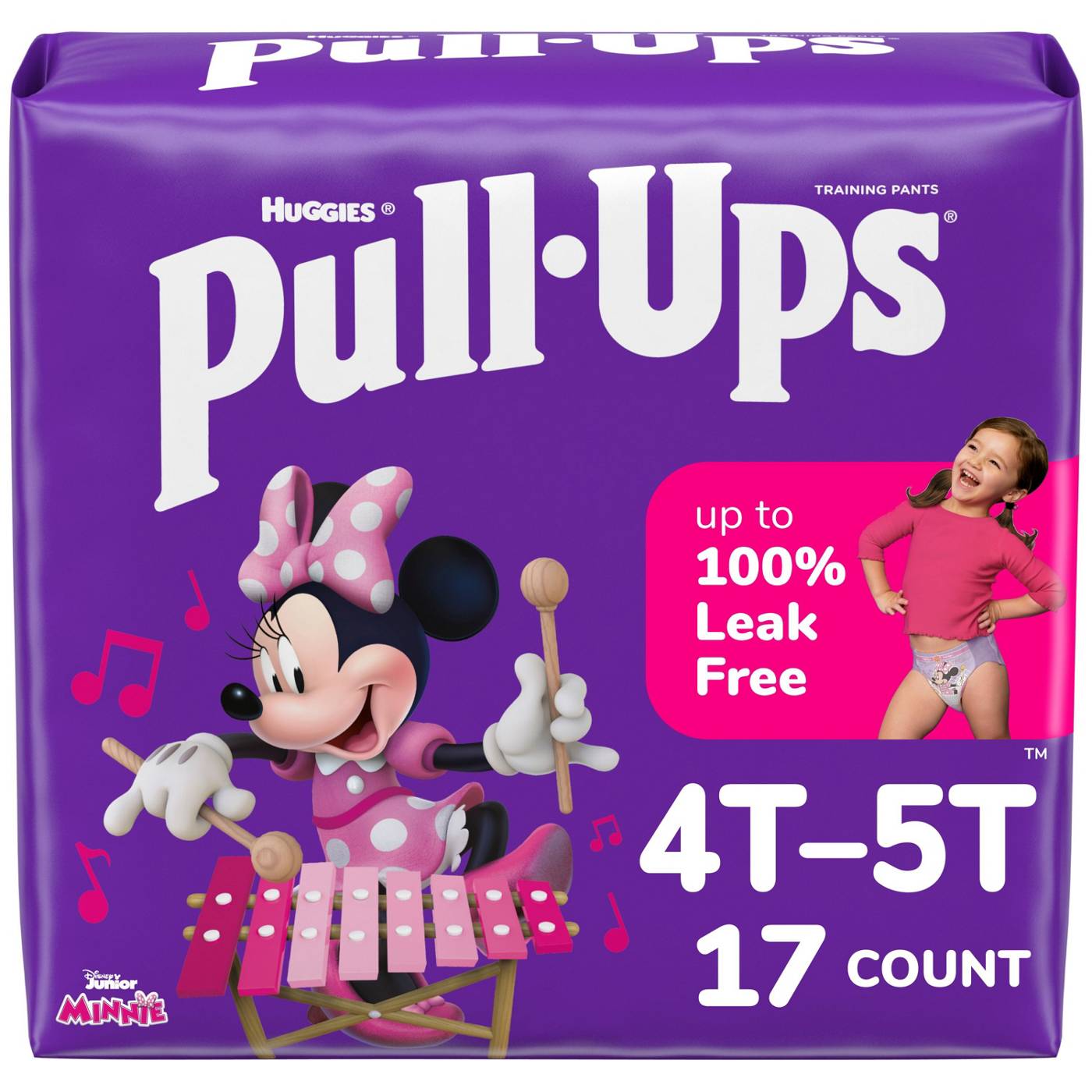 Pull-Ups Girls' Potty Training Pants - 4T-5T; image 1 of 2