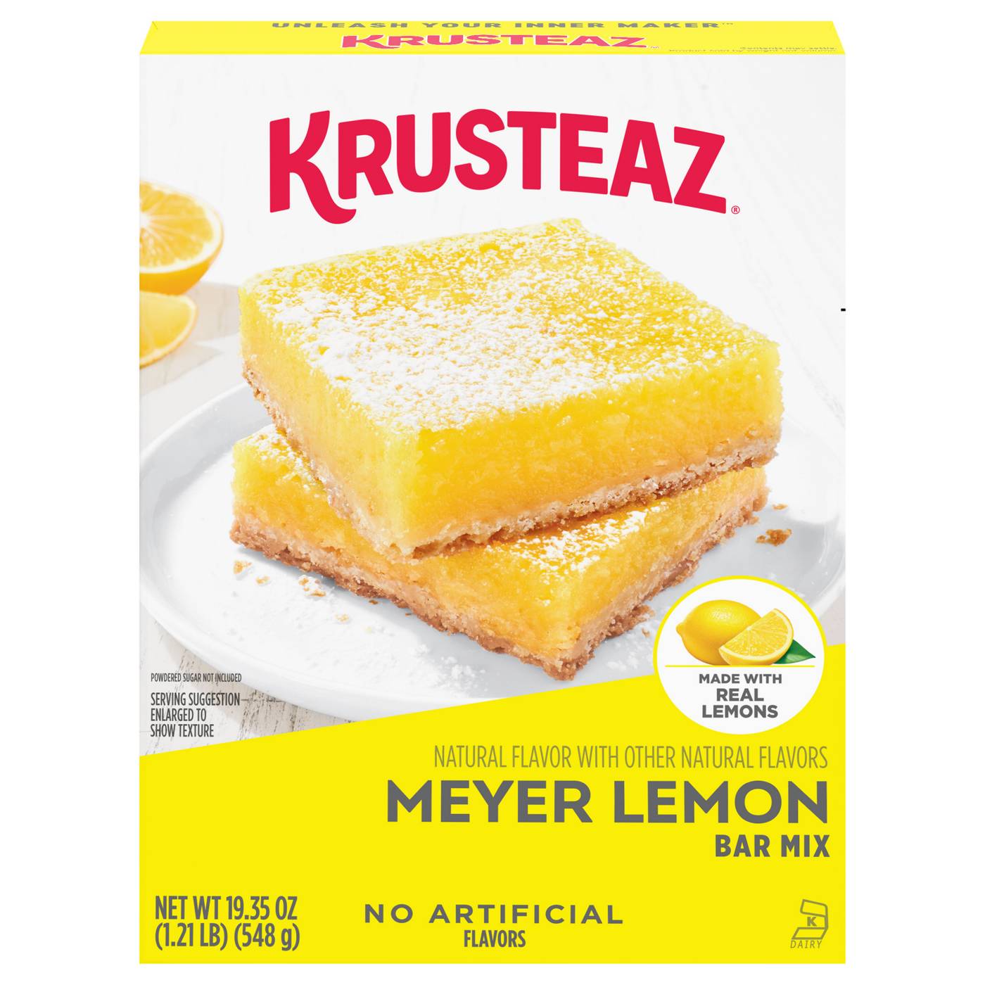 Krusteaz Meyer Lemon Bar Mix; image 1 of 6