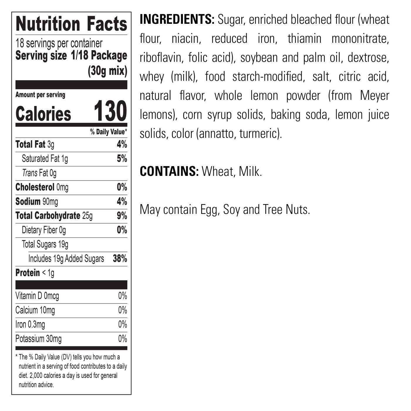 Krusteaz Meyer Lemon Bar Mix; image 3 of 6
