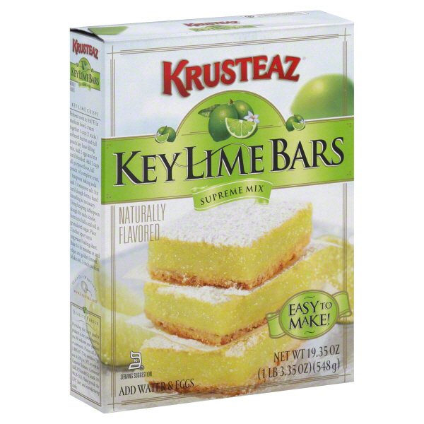 Krusteaz Key Lime Bars Supreme Mix Shop Baking Mixes at HEB