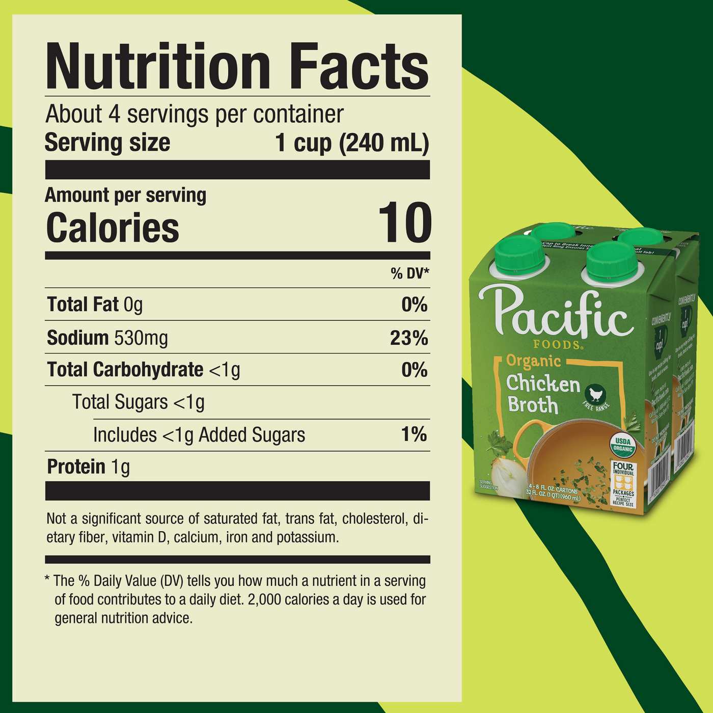 Pacific Foods Organic Free Range Chicken Broth; image 4 of 6