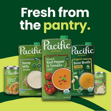 Pacific Foods Organic Free Range Chicken Broth, 4 pk