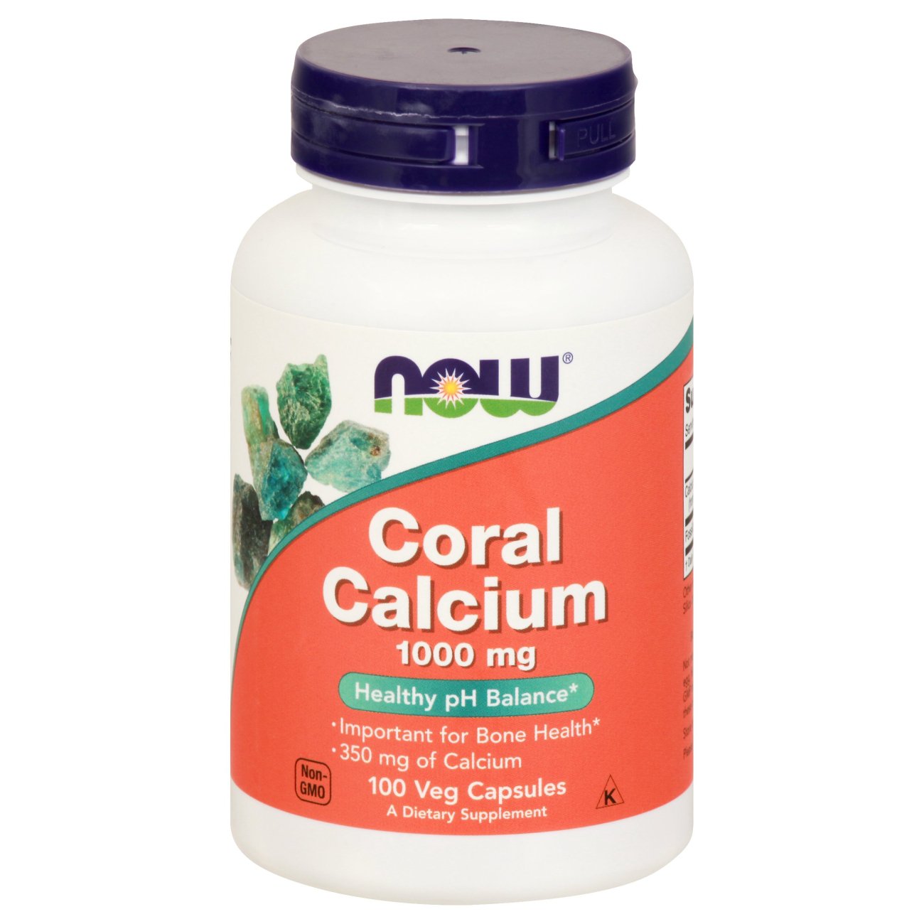 NOW Coral Calcium 1000 mg Vcaps Shop Minerals at HEB