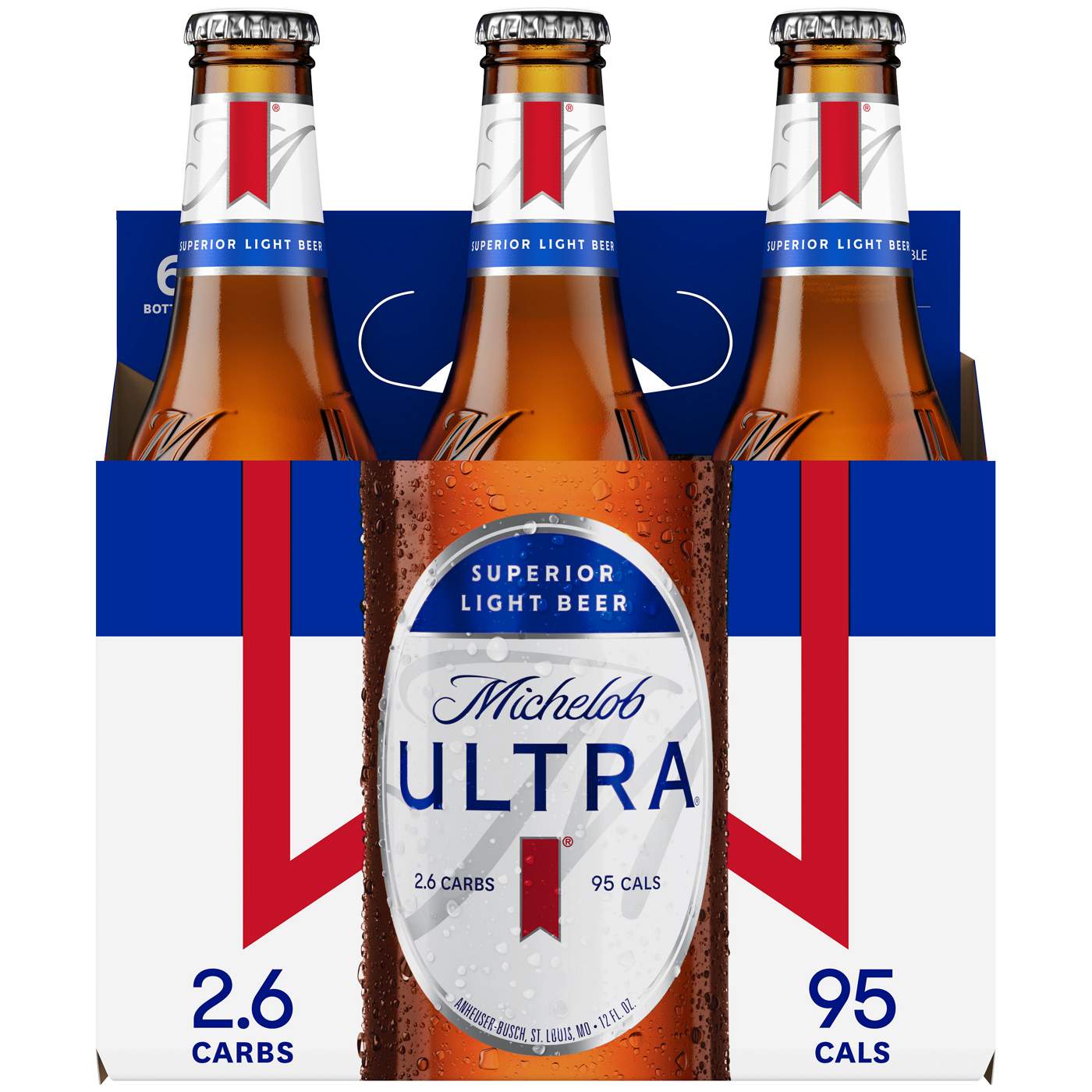 Michelob Ultra Beer 6 pk Bottles; image 2 of 2
