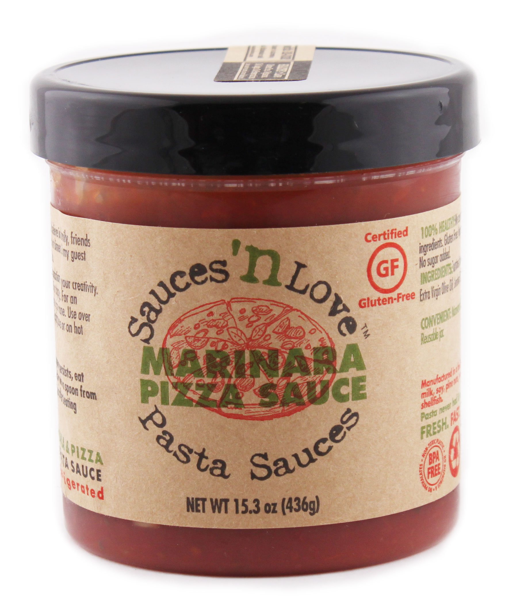 Sauces 'N Love Pasta Sauces Marinara Pasta Sauce Shop Pasta Sauces at