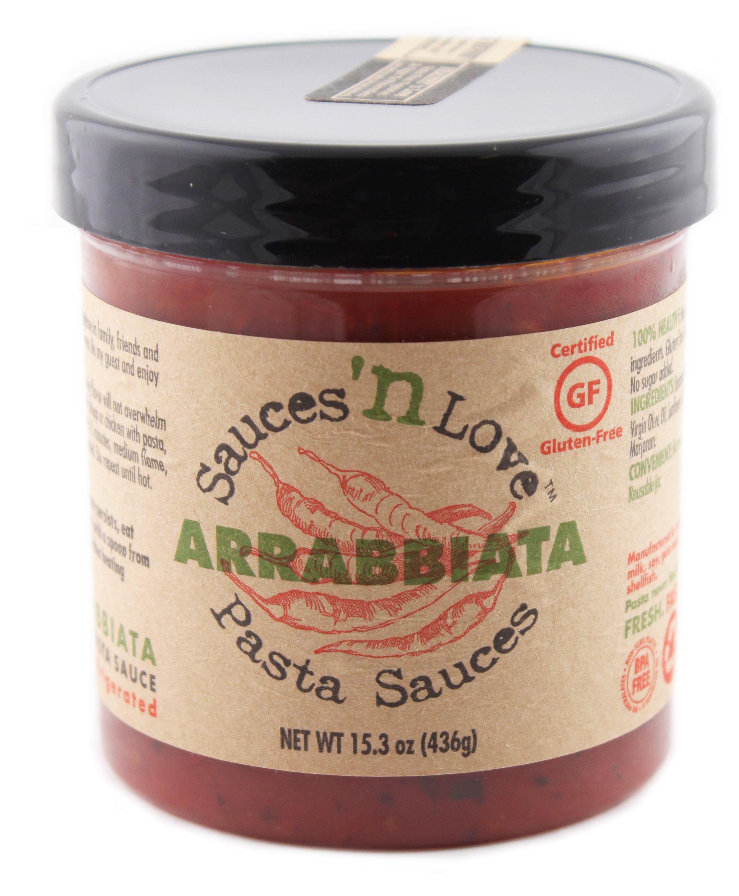Sauces 'N Love Pasta Sauces Arrabiata Shop Sauces & Marinades at HEB