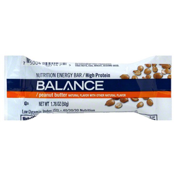 Balance Bar Peanut Butter Nutrition Energy Bar - Shop Granola & snack ...