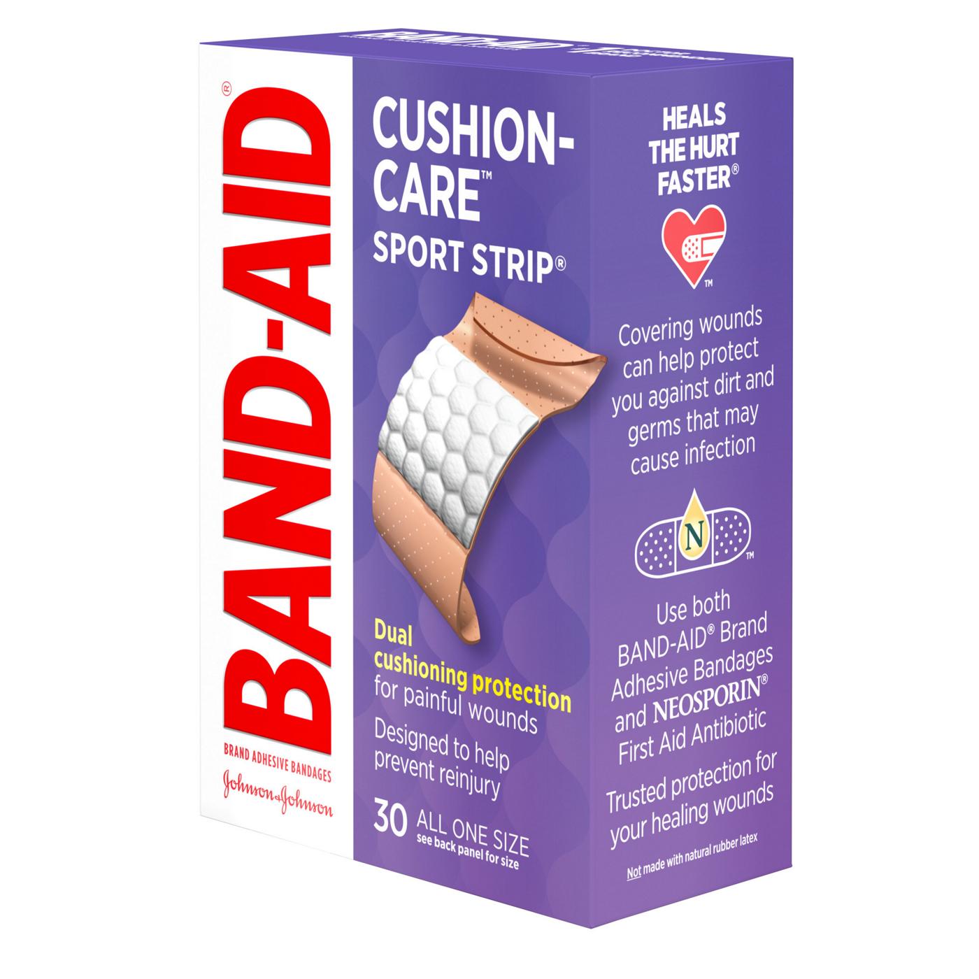 BandAid CushionCare Sport Strip Bandages Shop Bandages & gauze at HEB