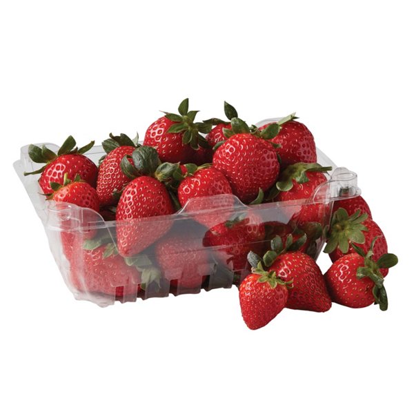 Fresh Organic Strawberries , 1 lb