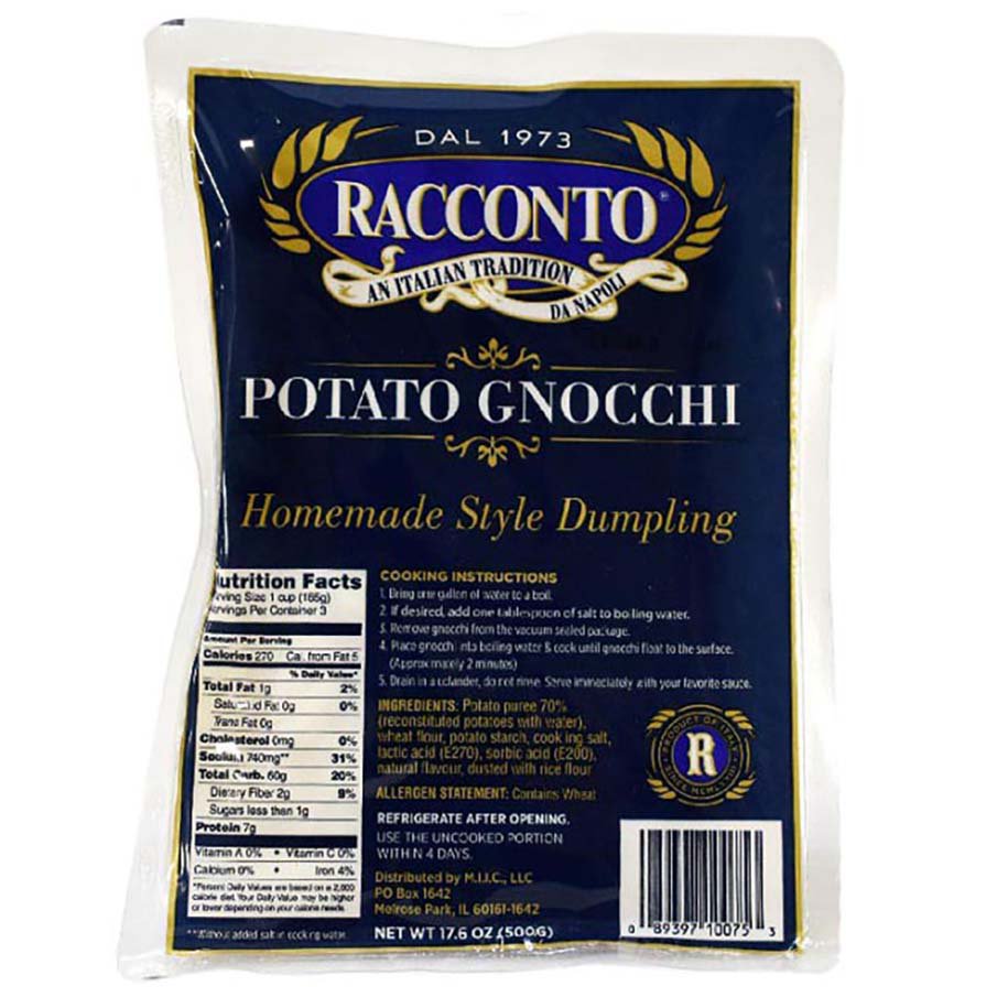 Racconto Potato Gnocchi Shop Pasta at HEB