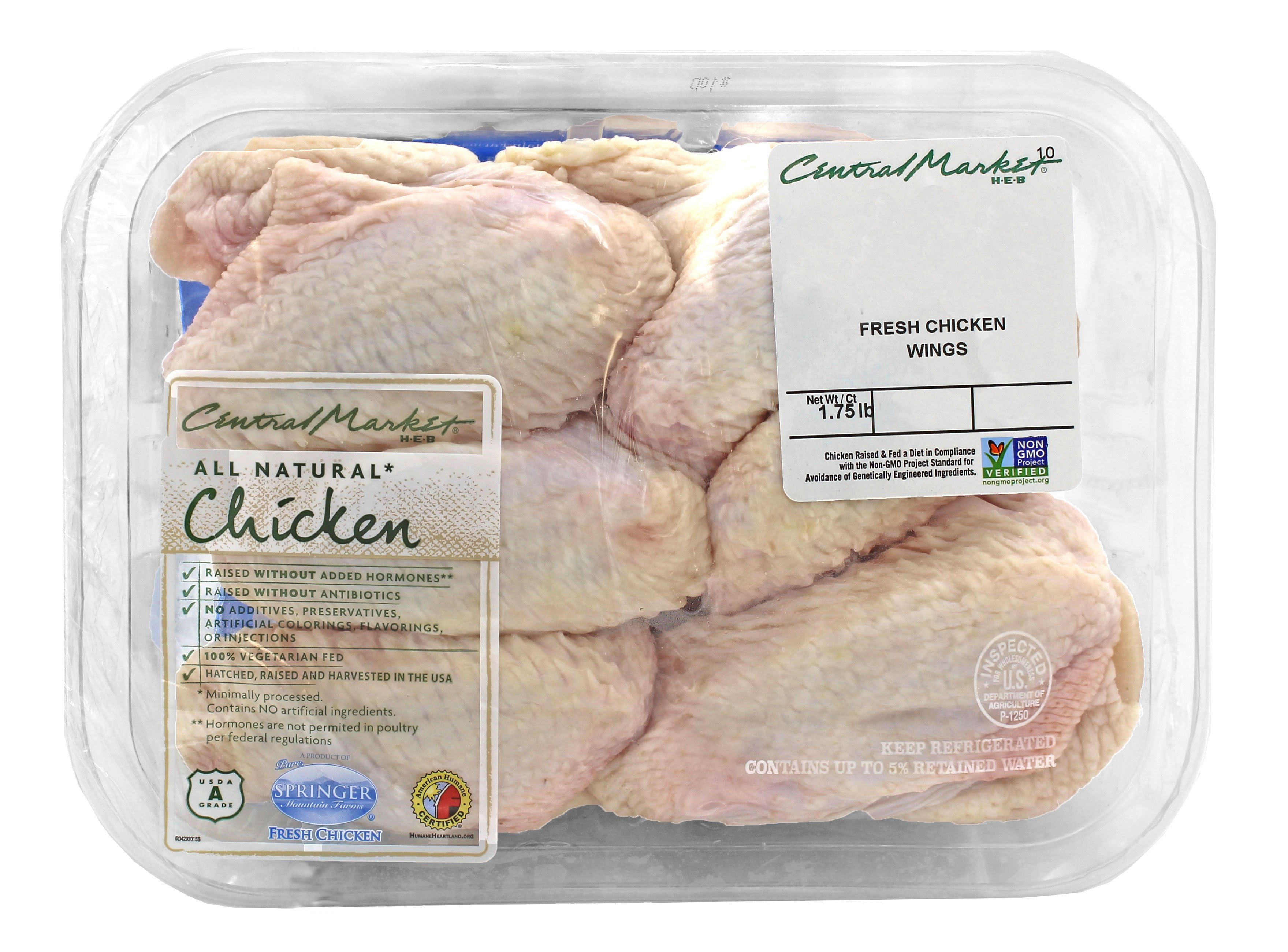 Organic Air-Chilled, Chicken Wings