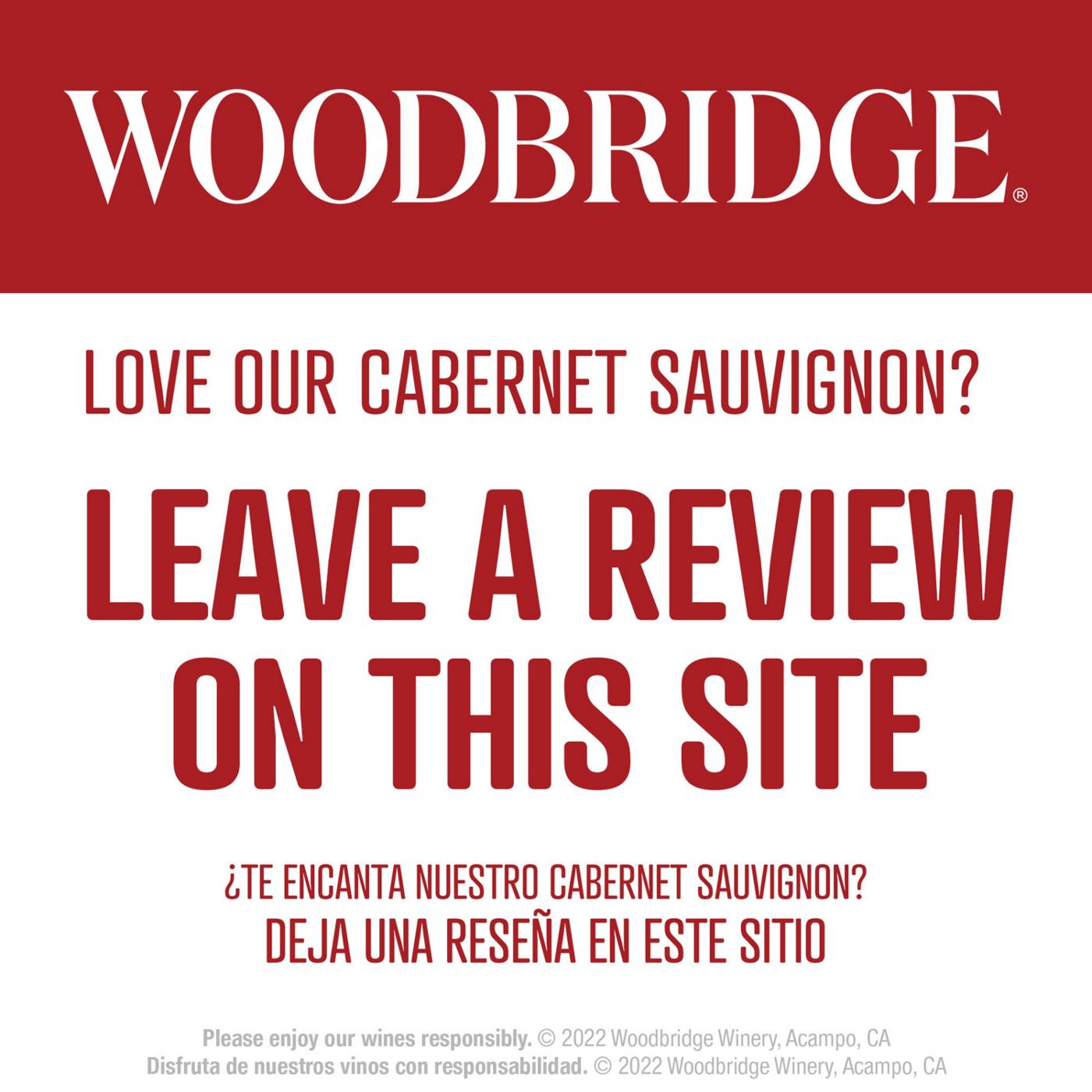 Woodbridge Cabernet Sauvignon Red Wine 750 mL Bottle; image 10 of 10
