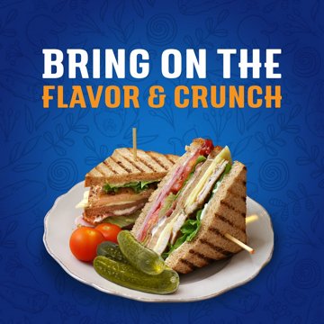 Vlasic Kosher Dill Gherkins, 16 oz