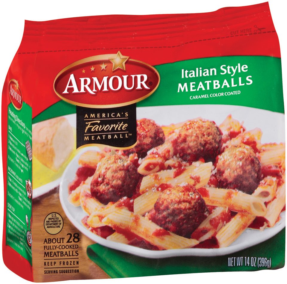 Armour Italian Style Meatballs Shop Meat at HEB