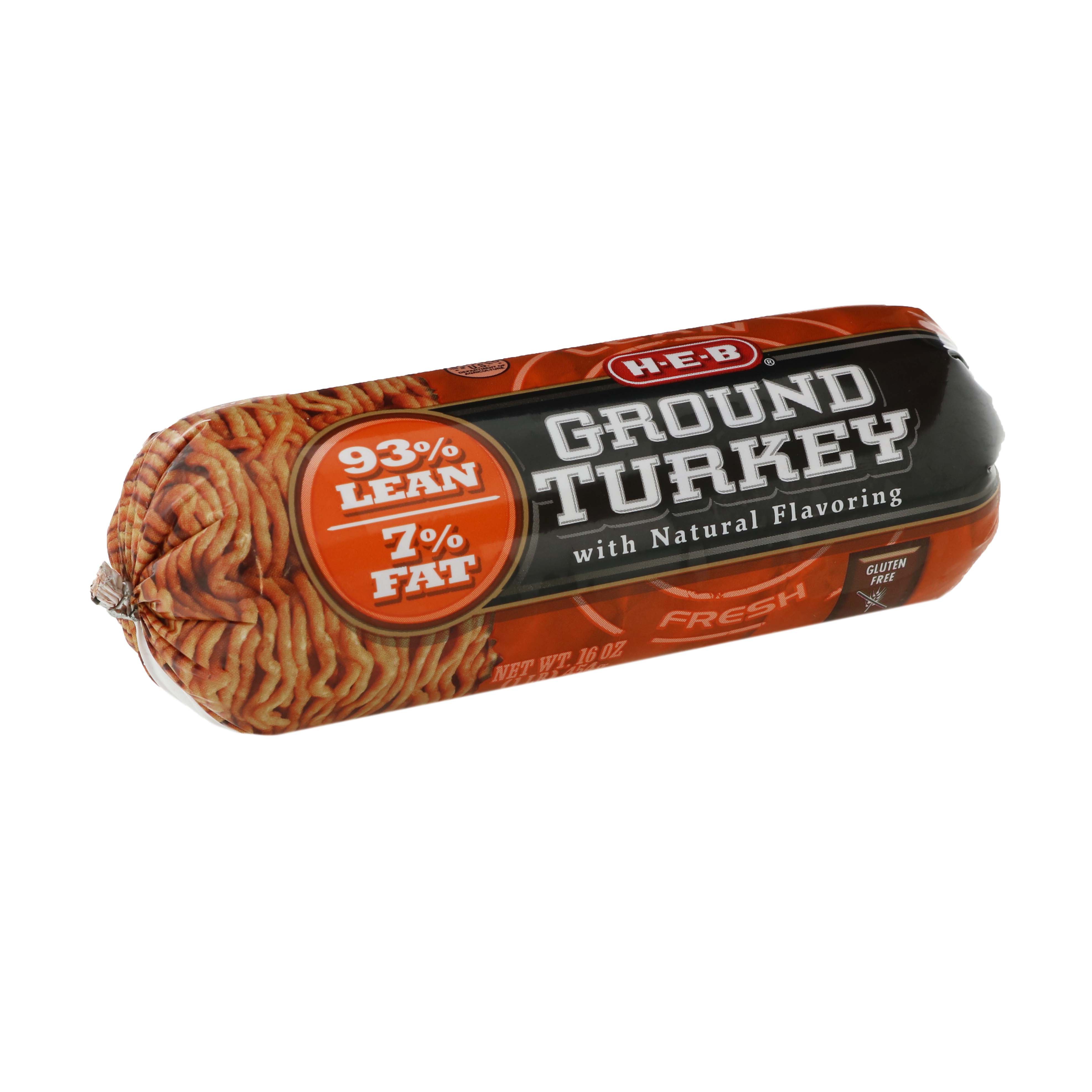 H-E-B Ground Turkey 93% Lean - Shop Turkey At H-E-B