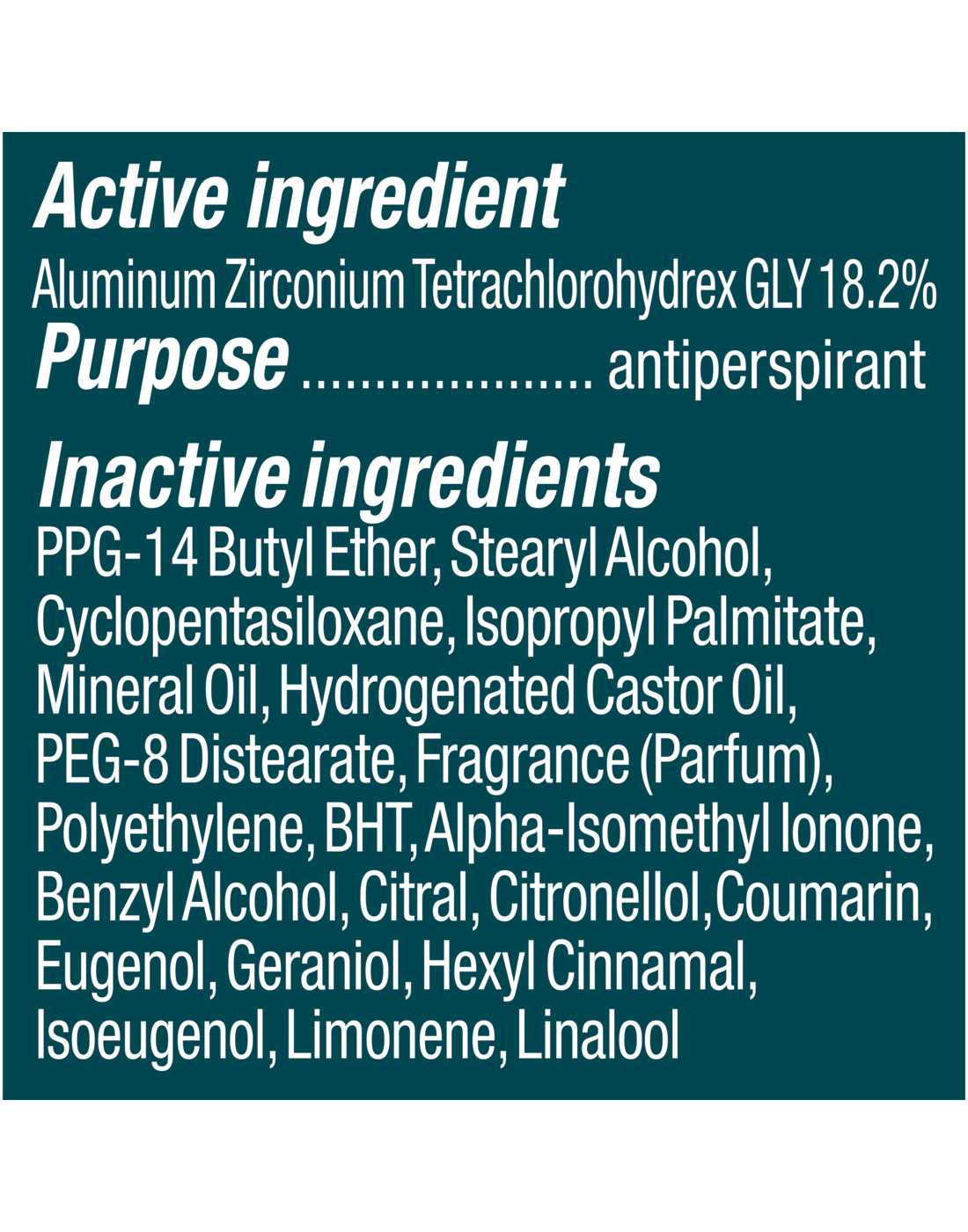 Degree Men 48 Hr Antiperspirant Deodorant - Cool Rush; image 4 of 4