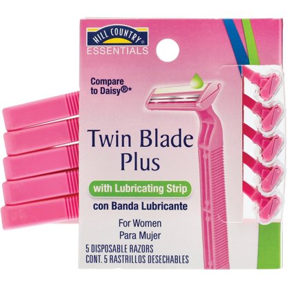 Hill Country Essentials Twin Blade Plus with Lubricating Strip