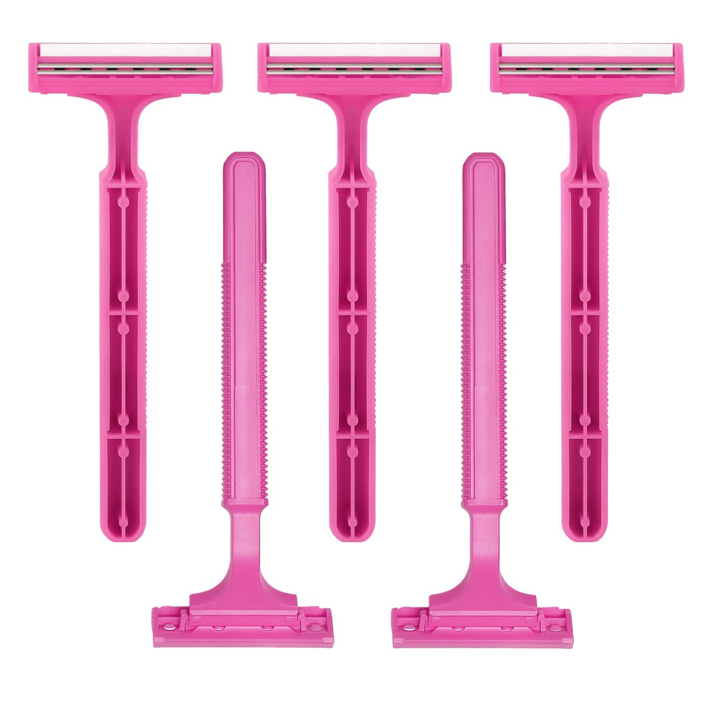 Hill Country Essentials Twin Blade Plus with Lubricating Strip Disposable Razors For Women; image 3 of 5