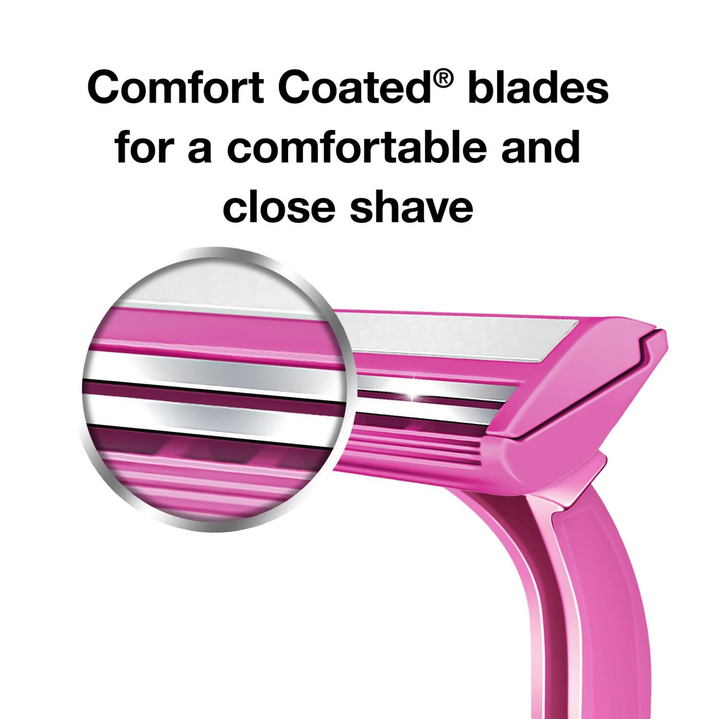 Hill Country Essentials Twin Blade Plus with Lubricating Strip Disposable Razors For Women; image 4 of 5