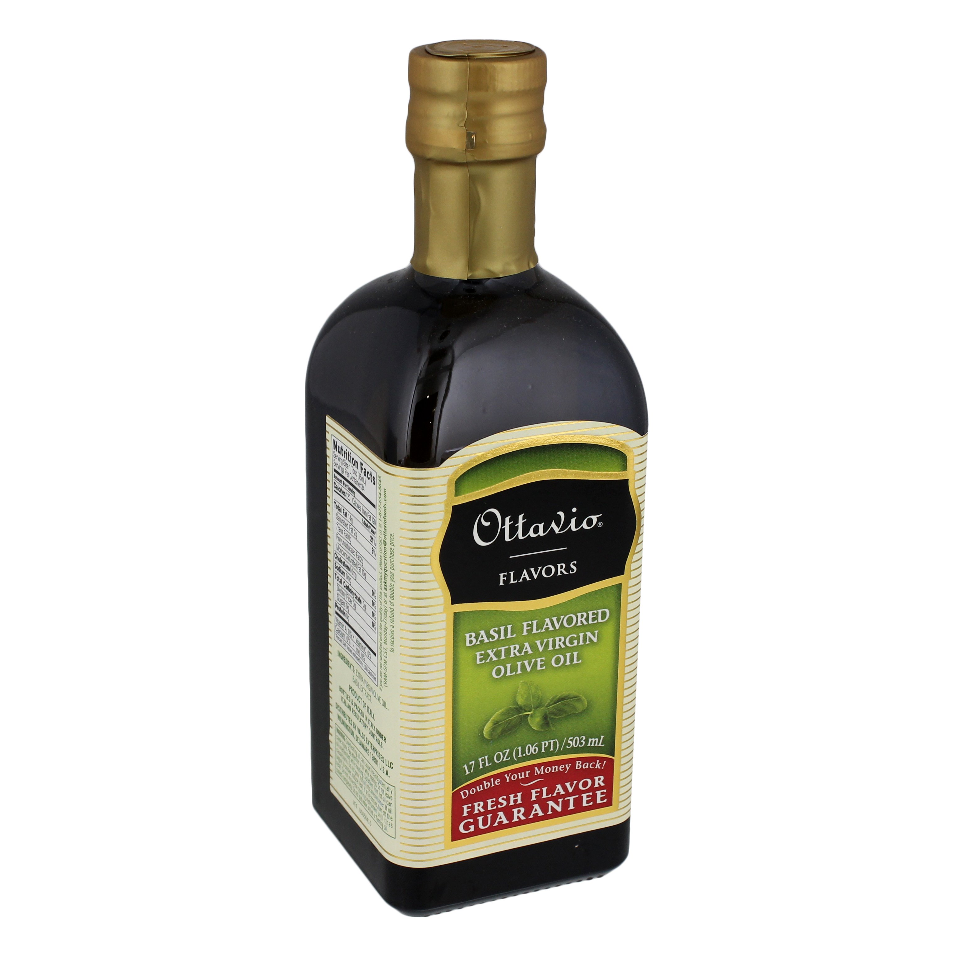 Ottavio Basil Flavored Extra Virgin Olive Oil - Shop Oils At H-E-B